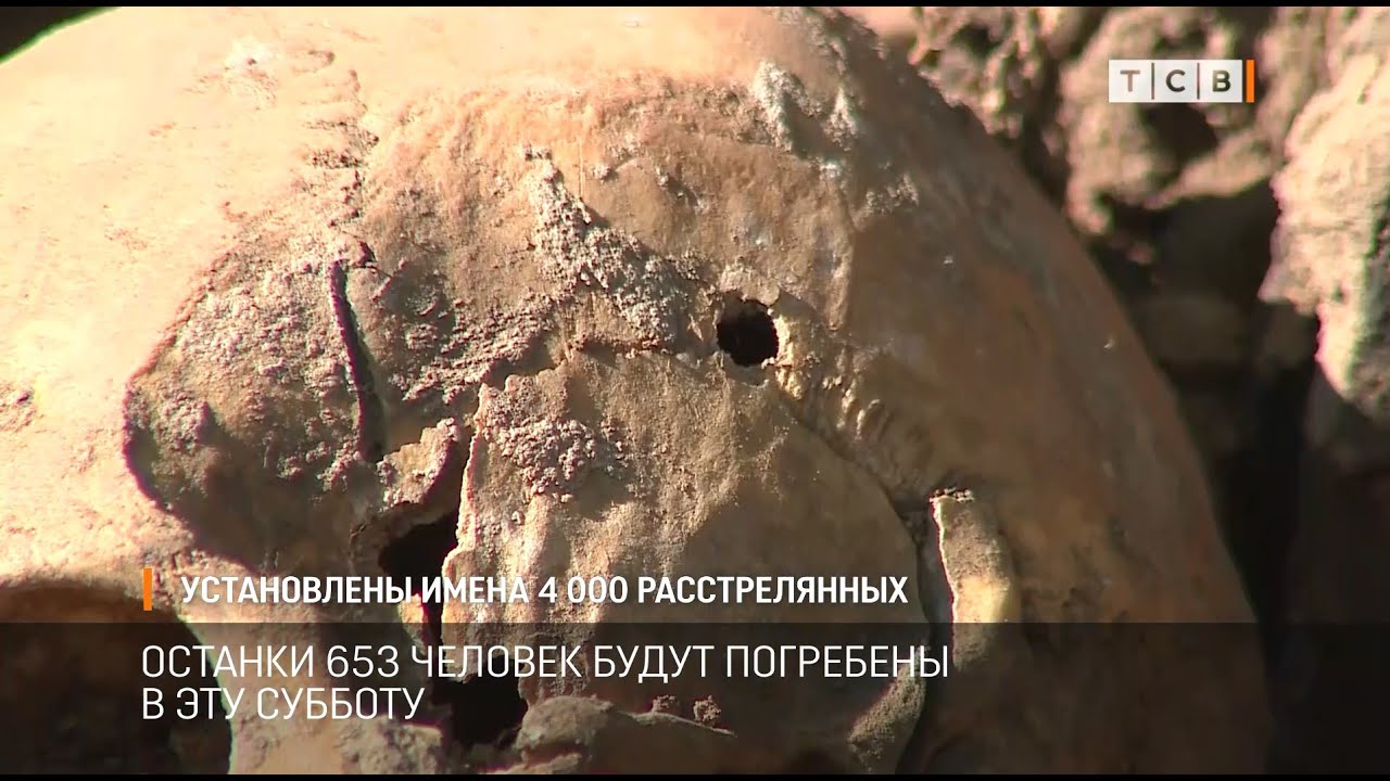 Установлены имена 4000 расстрелянных