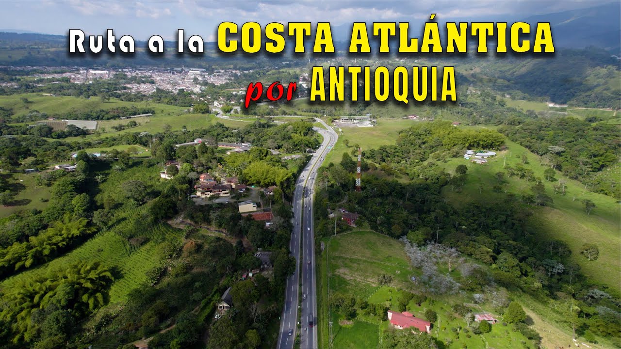 ✅RUTA eje cafetero ARMENIA costa Atlántico NECOCLI, PEAJE para  MOTOS🚳
