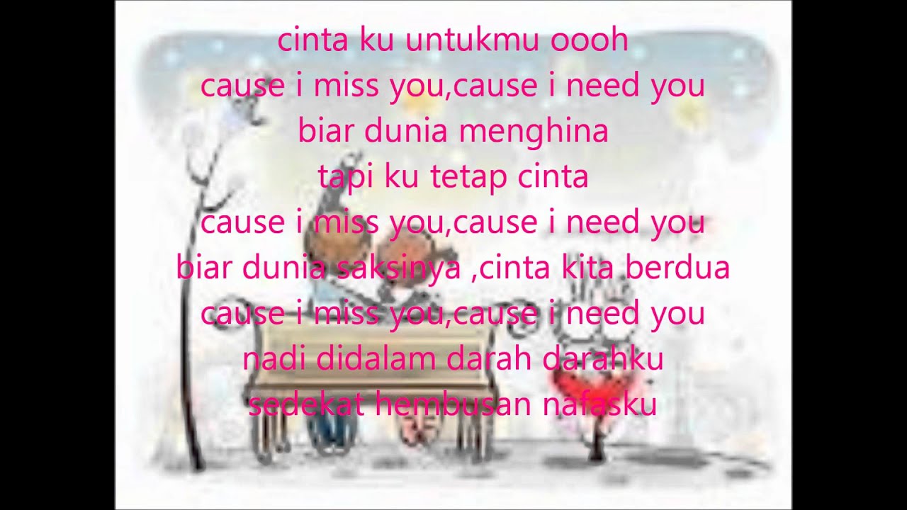 I need you (OST nada CINTA).wmv