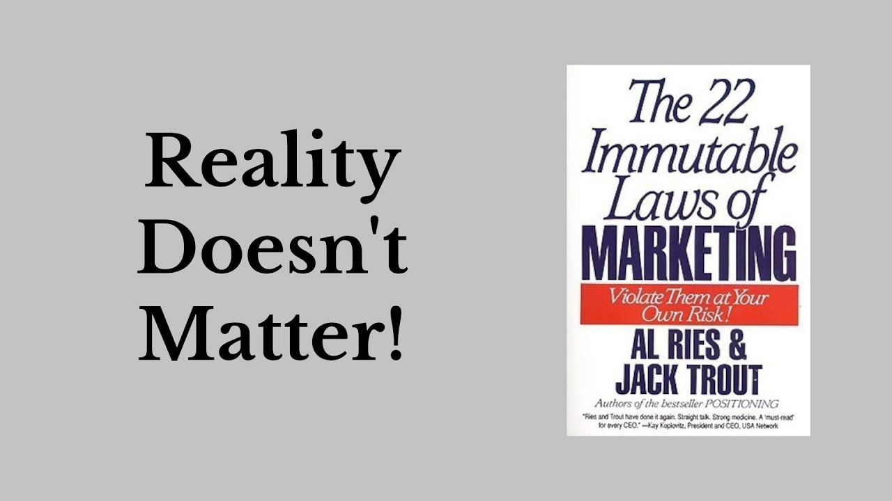Book Review &mdash; The 22 Immutable Laws Of Marketing by Al Ries and Jack Trout