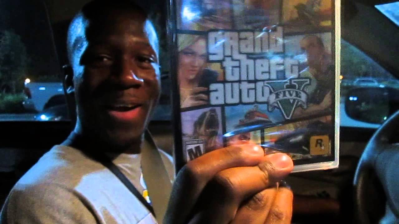 Grand Theft Auto 5 Midnight Release/Unboxing