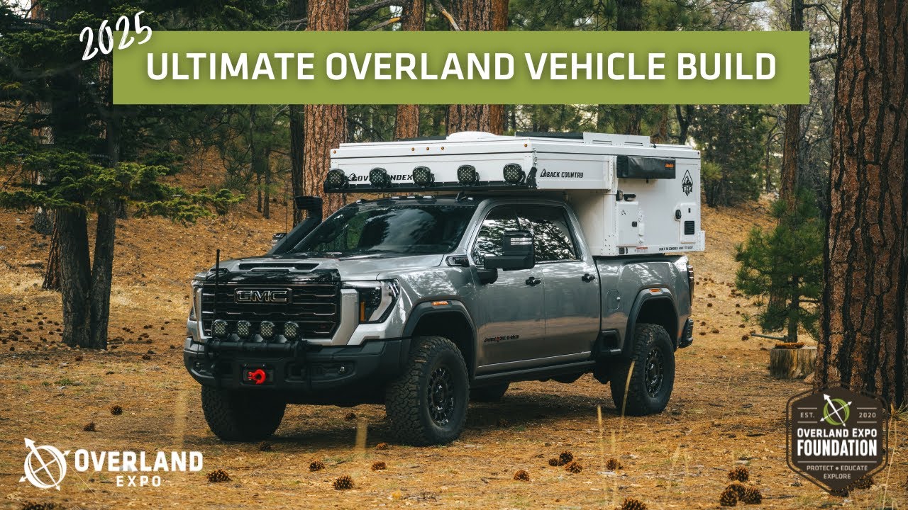 Overland Expo's 2025 Ultimate Overland Vehicle: GMC Sierra HD AT4X AEV Edition + OEV Camper