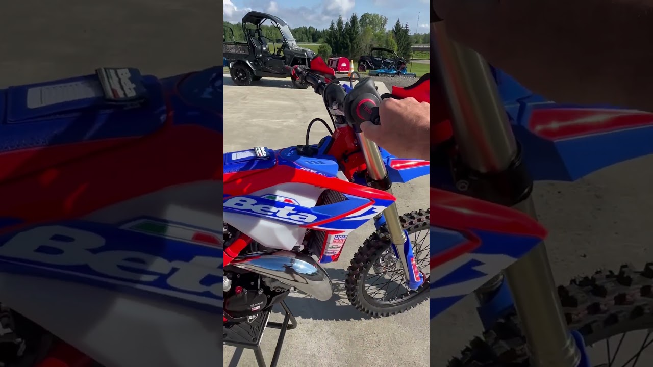 Raw Beta 125 2-Stroke sound! Could you imagine growing up and not getting to experience a 2 Stroke?!