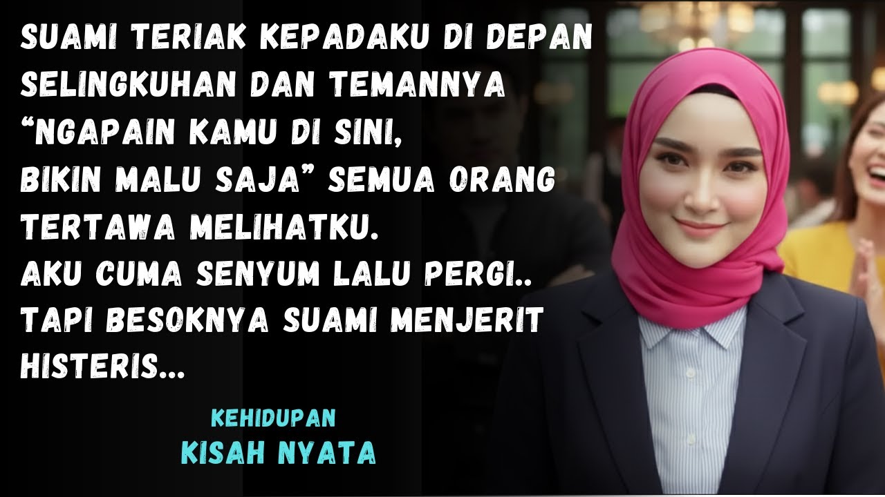 SUAMI MENGUSIR DAN MENGHINAKU DI DEPAN PELAKOR DAN TEMANYA - BESOKNYA KUBALAS DENGAN INI...