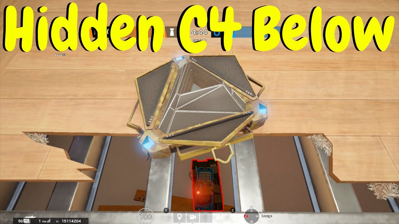 Hidden C4 Trap in Rainbow Six Siege