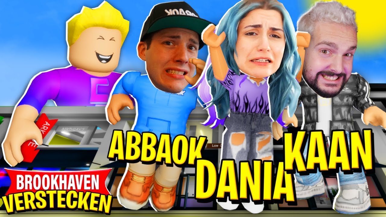 UNM&Ouml;GLICHE VERSTECKEN CHALLENGE mit DANIA, KAAN & ABBAOK 😲 (Roblox Brookhaven 🏡RP | Story Deutsch)
