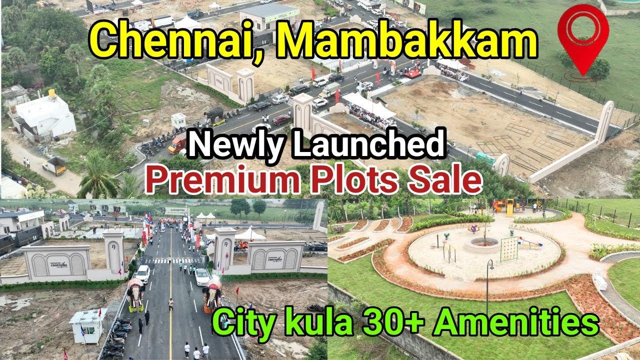Продажа элитного участка в Ченнаи, Мамбаккам | DTCP и RERA | Vandalur Road #премиальныеучастки #l...