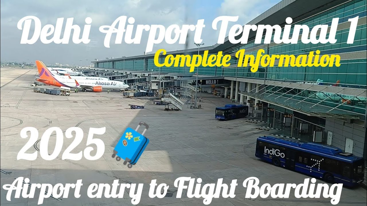 Delhi Airport Terminal 1 in 2025 Complete Information (@TravelInfobyShikha )