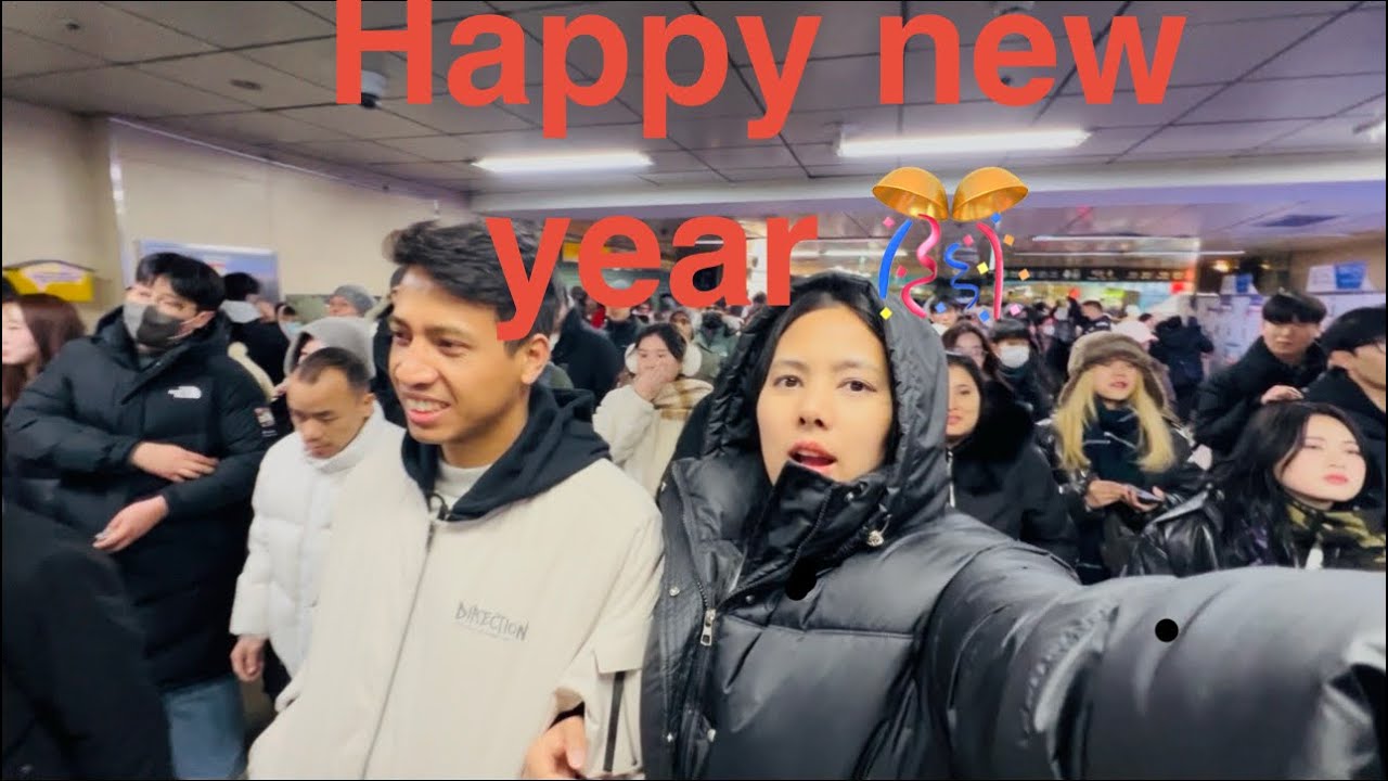 2026 New Year Vlogs नया वर्ष मनाउन Seoul पुगियो॥(SeoulFireworks🎇) South Korea🇰🇷