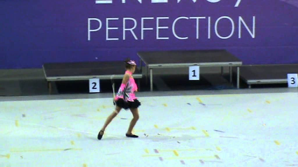 ME 2015 Brno - kadetky solo baton - Kristýna Harbichová - 2.místo