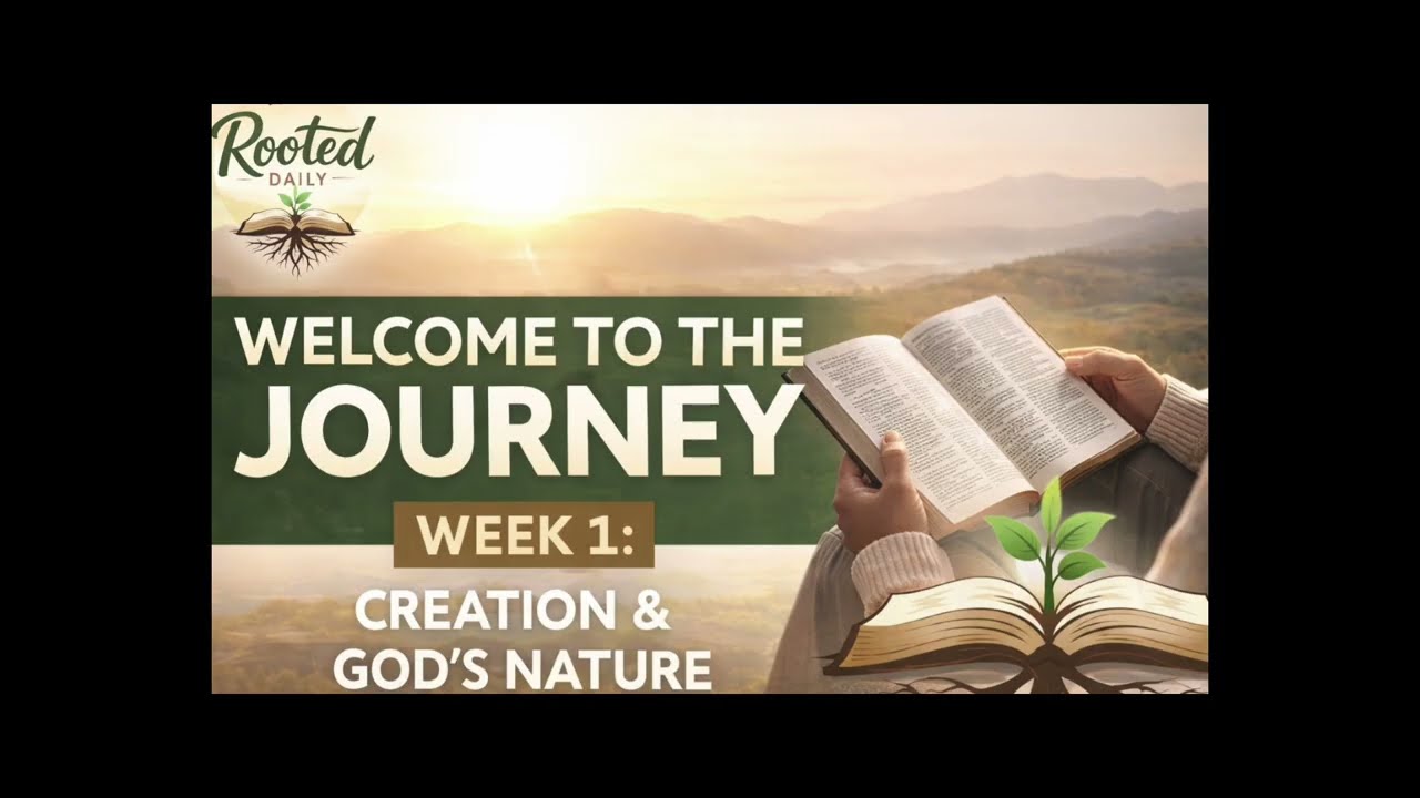 Creation and God’s nature | Week 1 |Bible in a year | rooted daily devotional reading plan