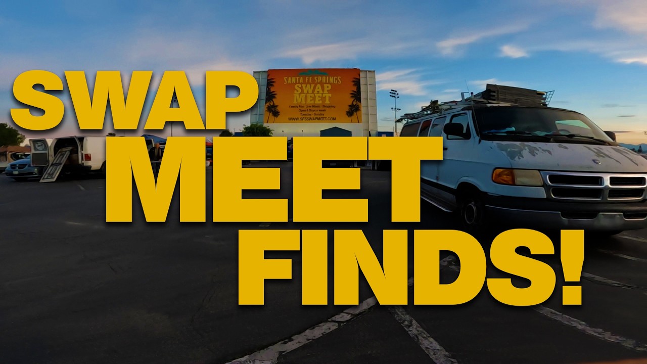 ANOTHER DAY AT THE SANTA FE SPRINGS SWAP MEET.