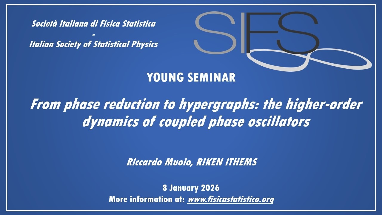 From phase reduction to hypergraphs - Riccardo Muolo - Young Seminars SIFS