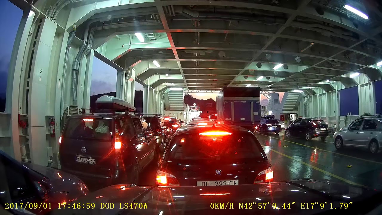 Taking the Ferry from Orebic to Korcula