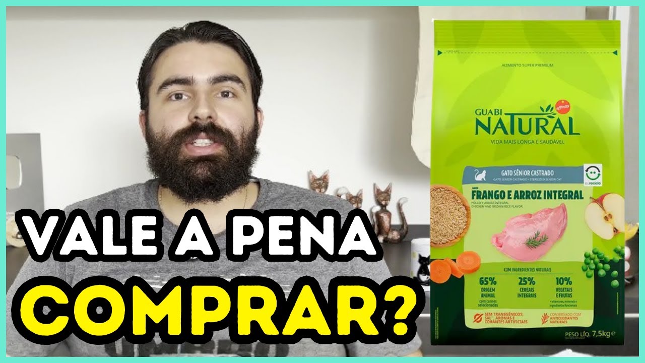 A Ração Guabi Natural Idosos Para Gatos é Boa? (2026)