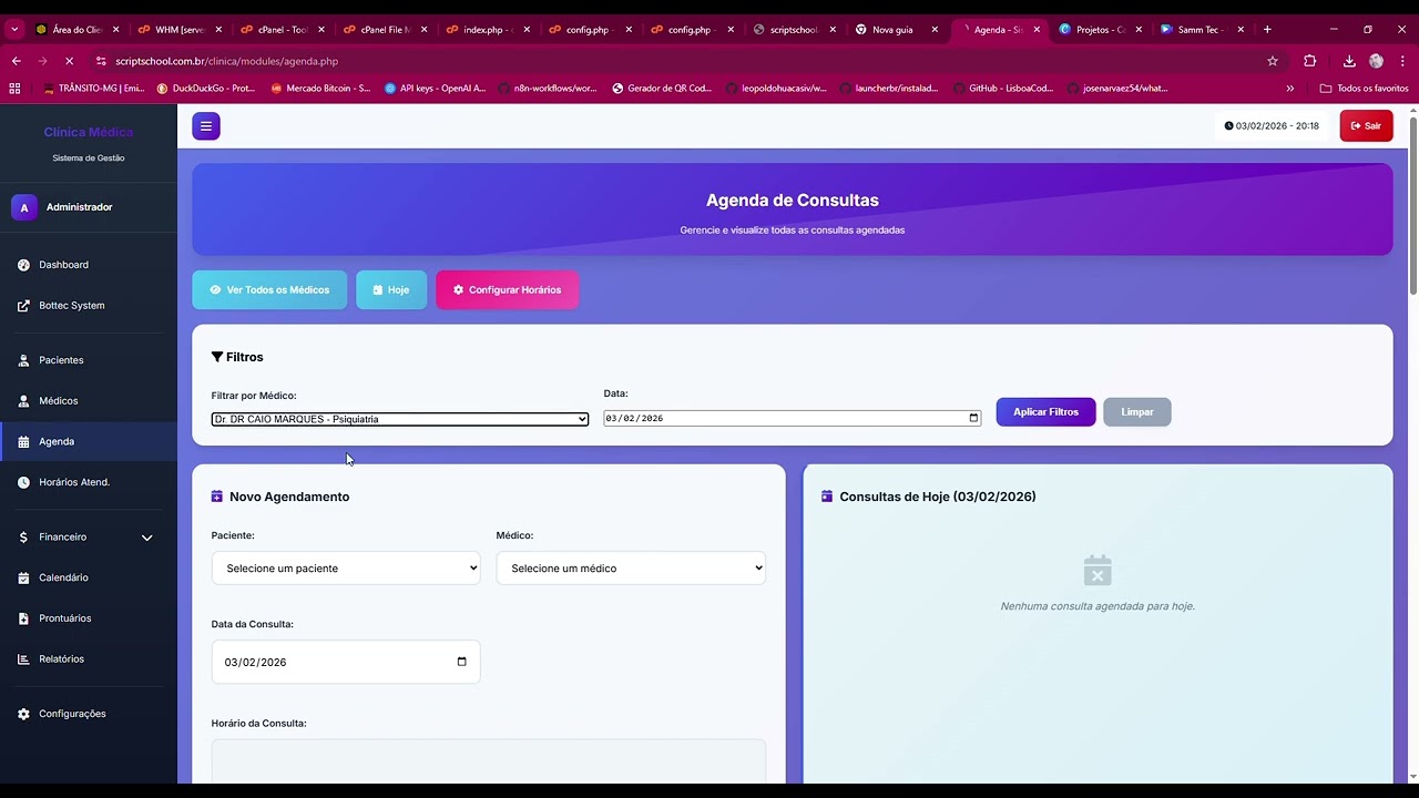 Sistema Clínica   Google Chrome 2026 02 03 21 17 10