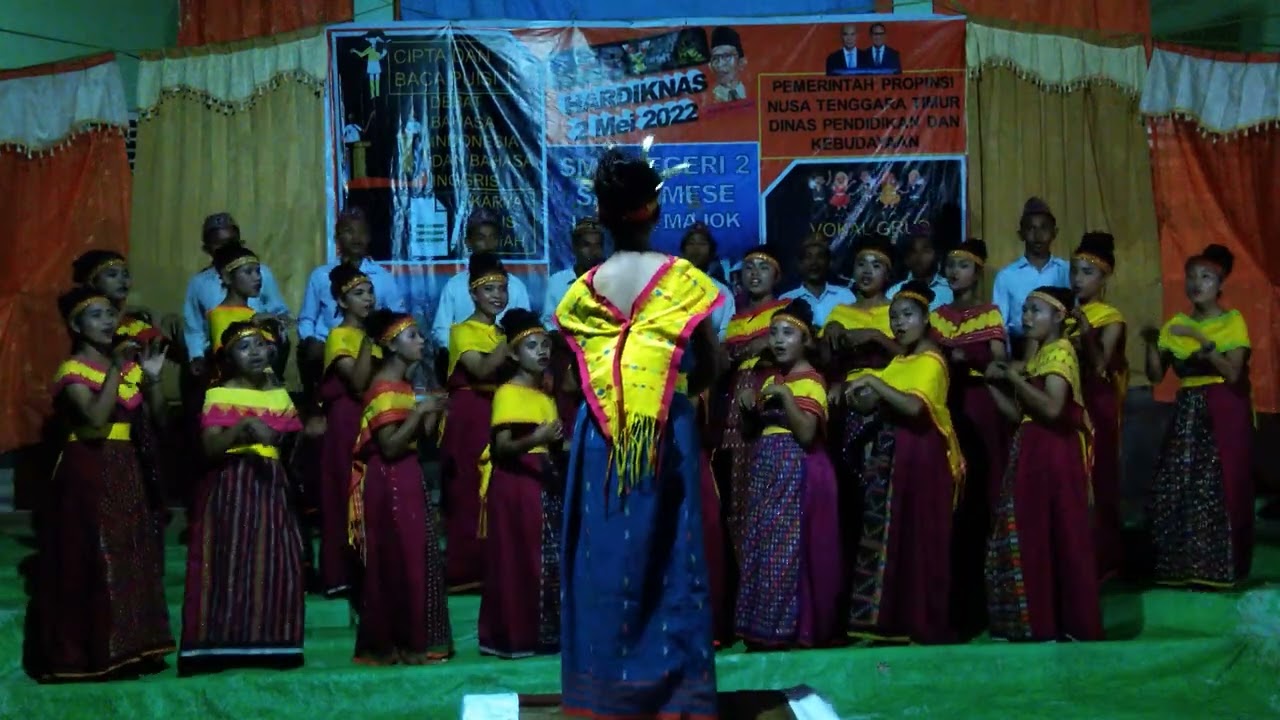 LOMBA PADUAN SUARA _SMAN 2 Satarmese Langke Majok_ Kabupaten Manggarai