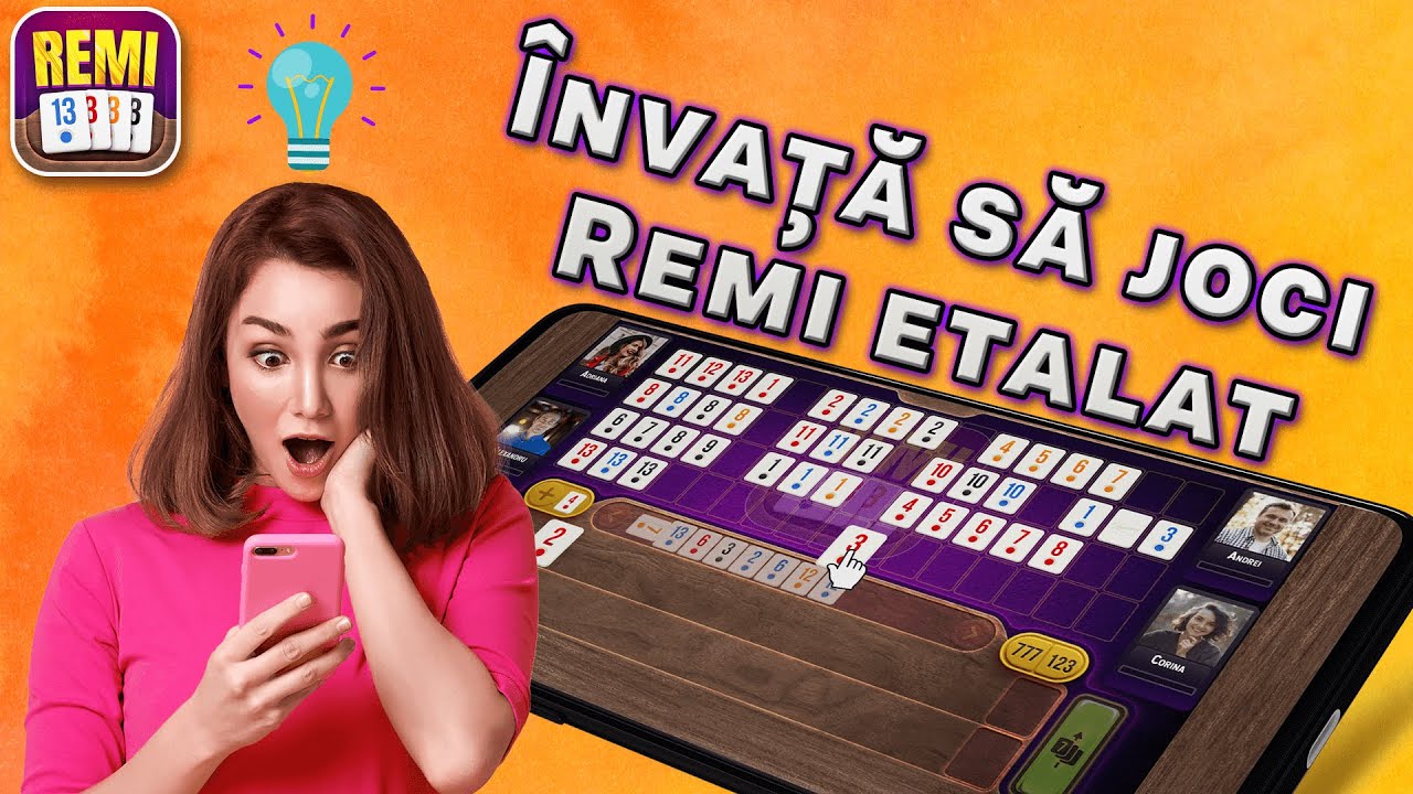 Remi Etalat | &Icirc;nvață cum să joci | VIP Remi Etalat 💯