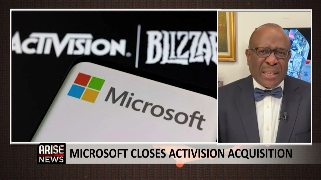 Microsoft Closes Activision Acquisition - Bode Ososami