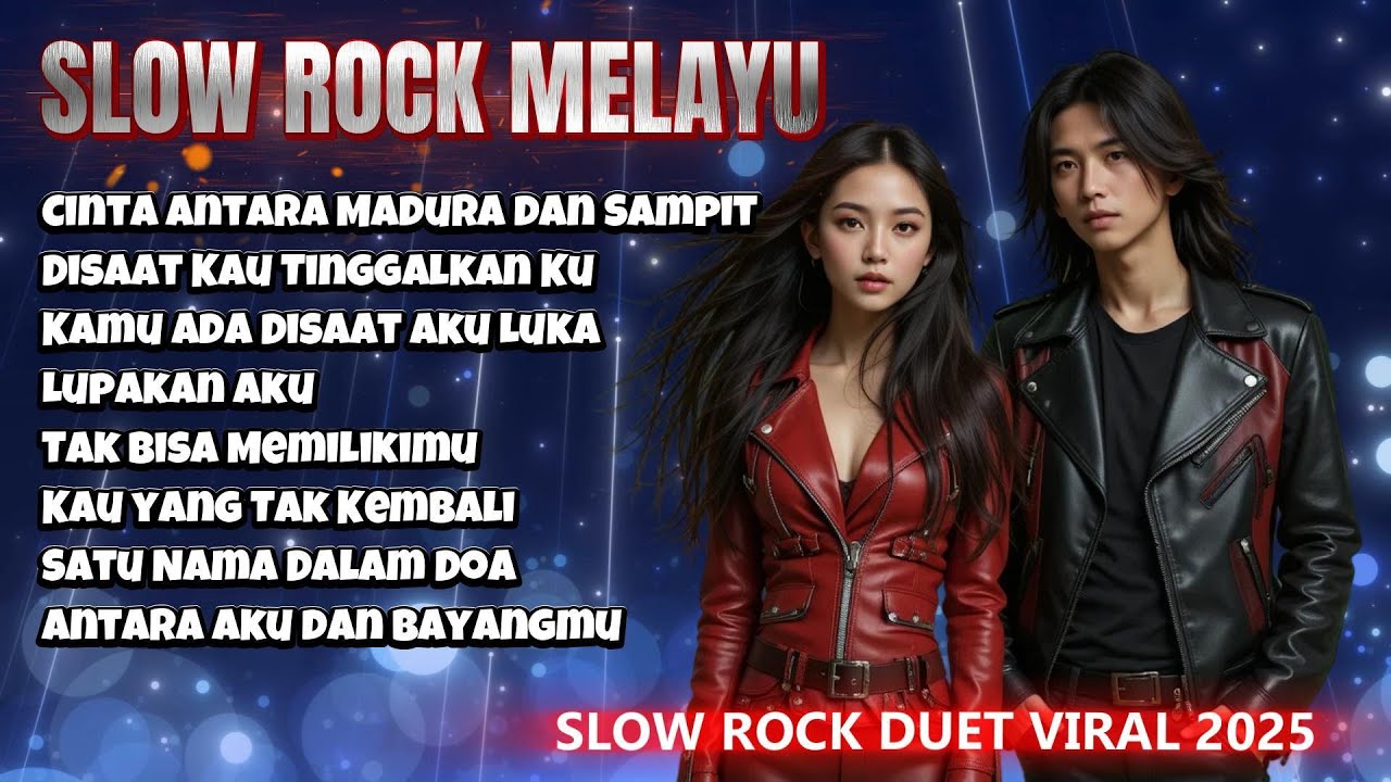 SLOW ROCK DUET MELAYU - TERBARU 2025 - LAGU SEDIH GALAU  #slowrockmelayu #slowrockmalaysia #slowrock