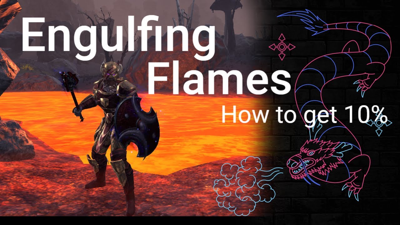 Engulfing Flames - How To Get 10% | Elder Scrolls Online | Flames of Ambition