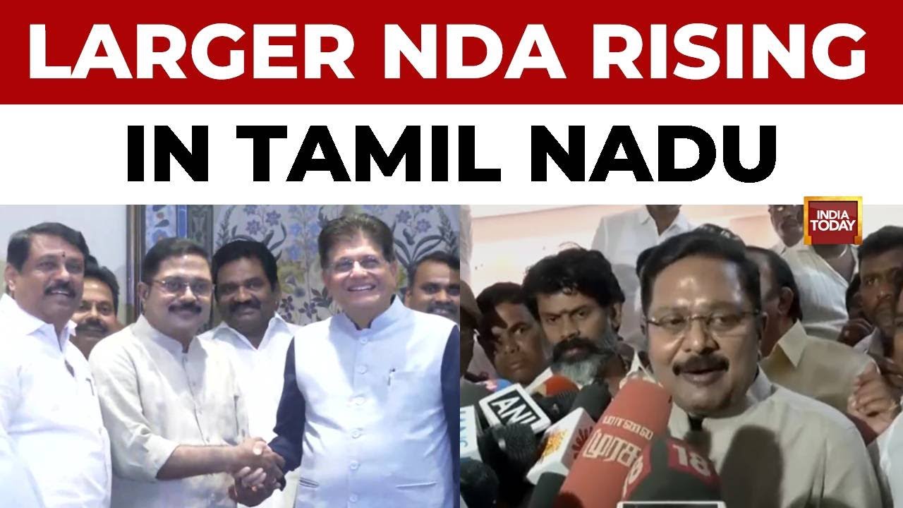 Tamil Nadu Elections 2026: NDA Welcomes TTV Dhinakaran; ADMK Leaders Absent From Induction Event