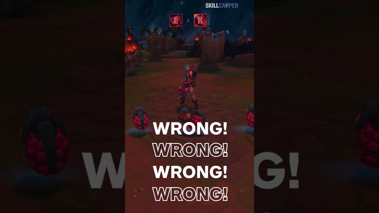The SECRET JINX COMBO that HIDES HER ULT! #leagueoflegends