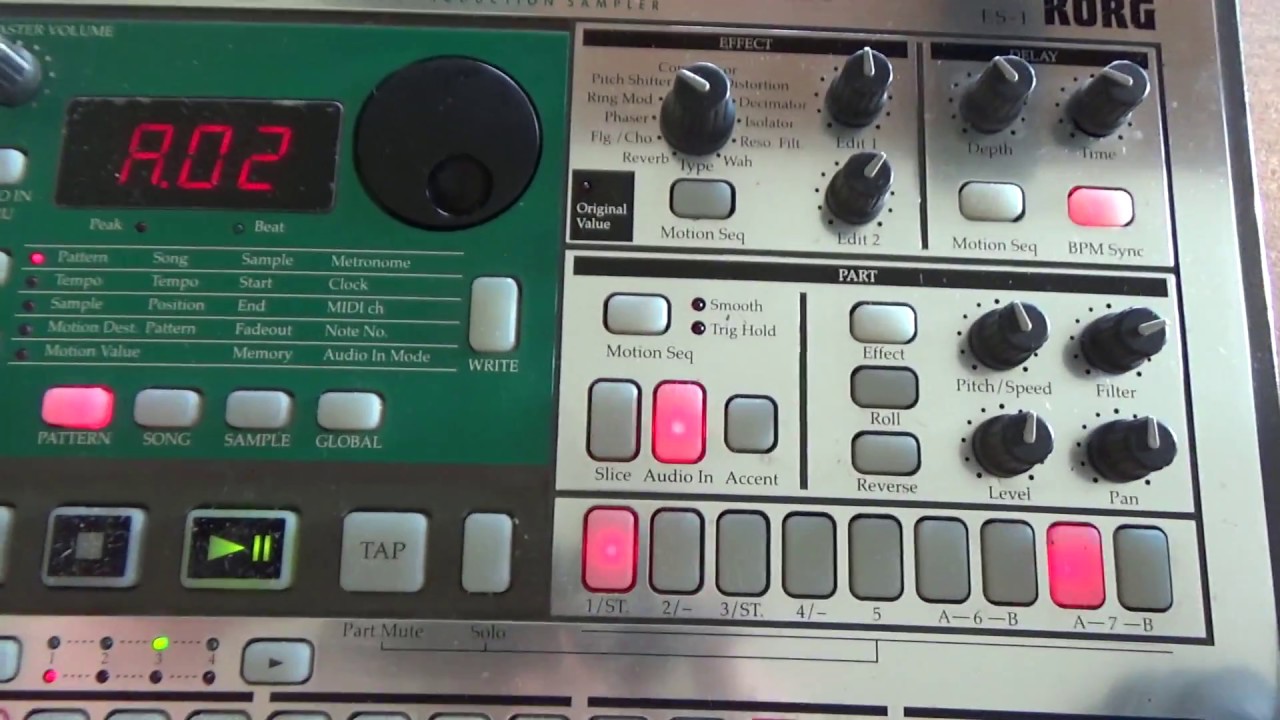 Korg Electribe ES-1 Teardown and Repair