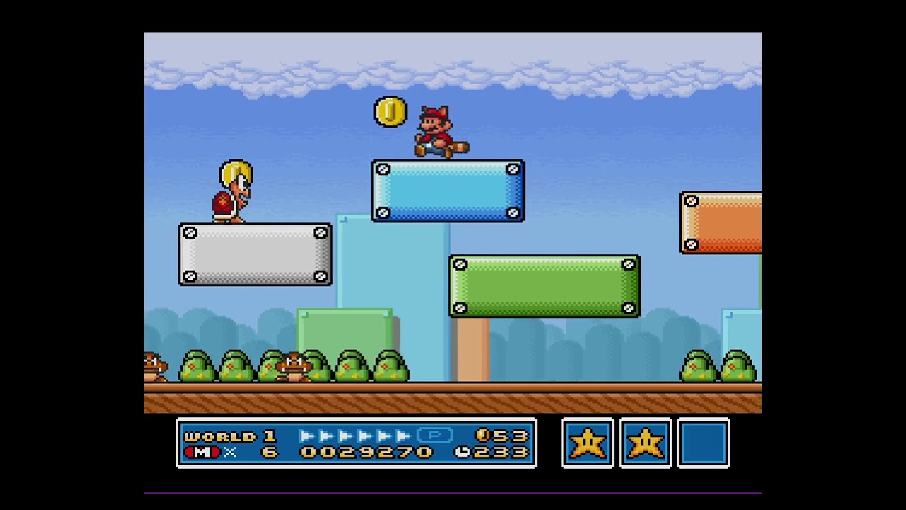 Super Mario Bros 3 Remake Gameplay for 6 minutes