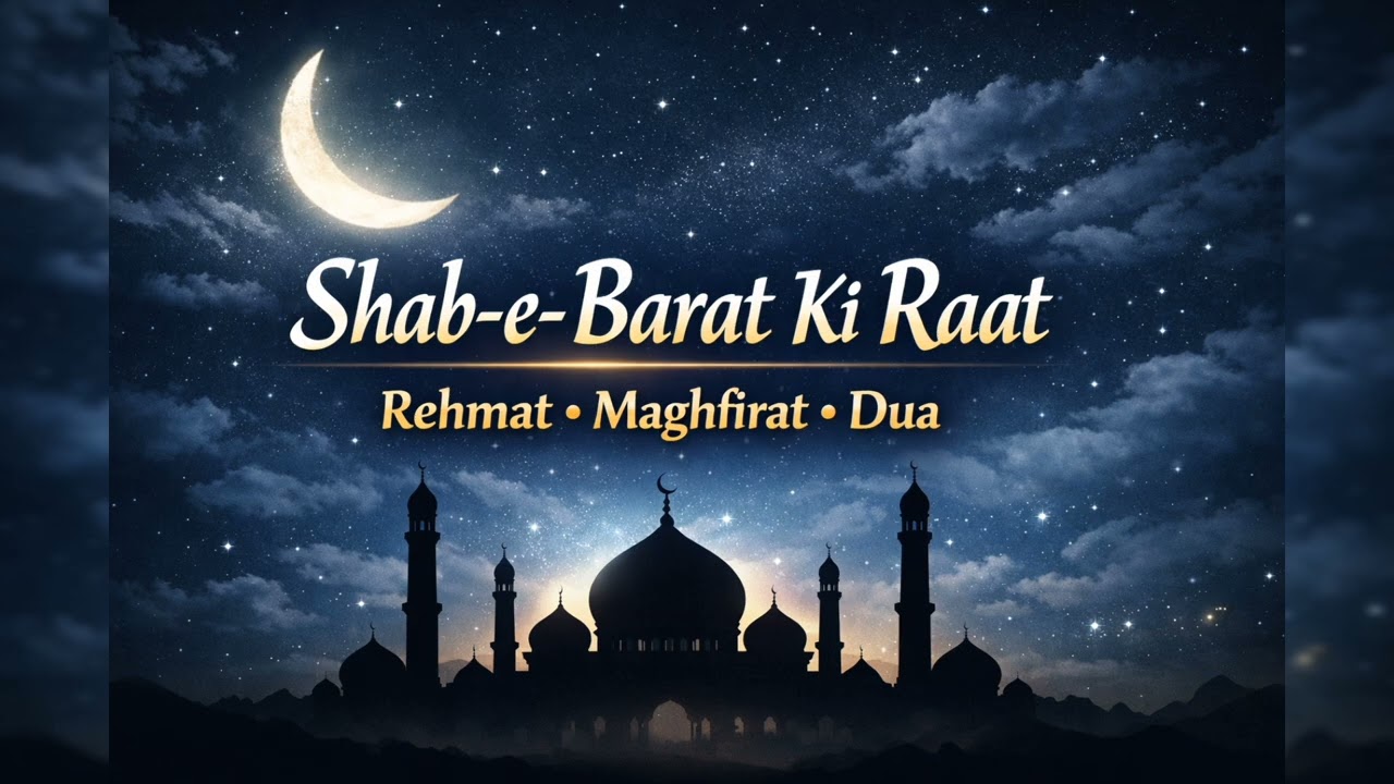 Shab-e-Barat Ki Raat | Rehmat, Maghfirat Aur Dua | Emotional Naat