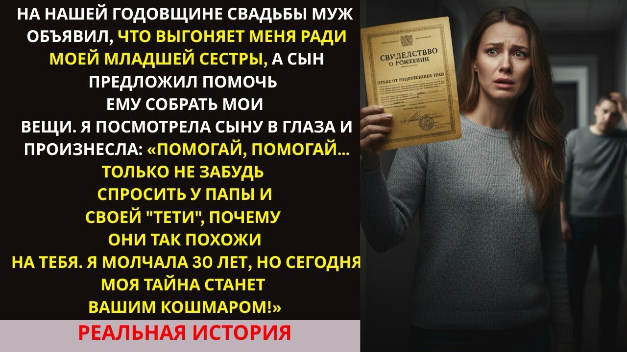 Сын радовался, когда муж уходил к моей сестре. Но я открыла правду: «Тетя» и есть его мать!