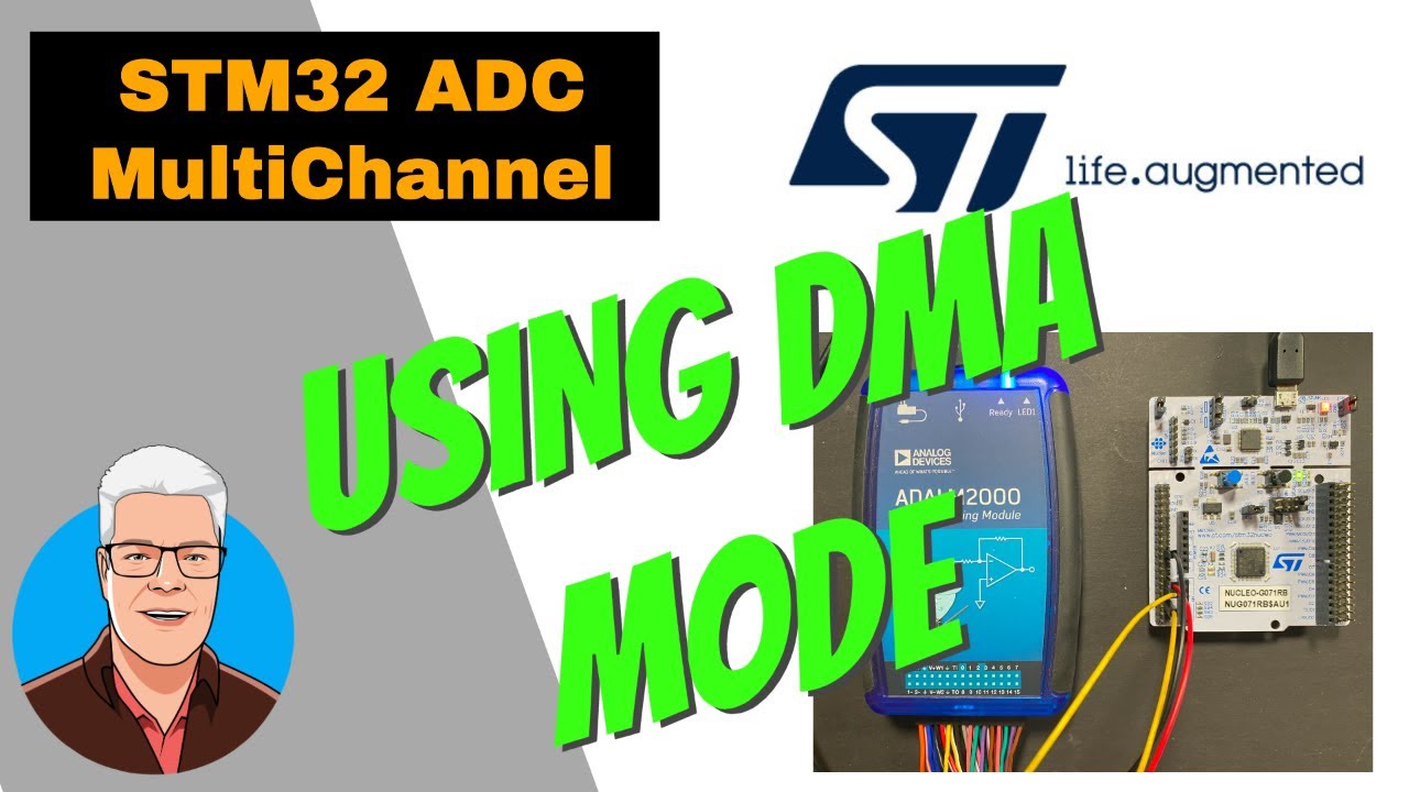 Метод DMA для STM32 Multi ADC