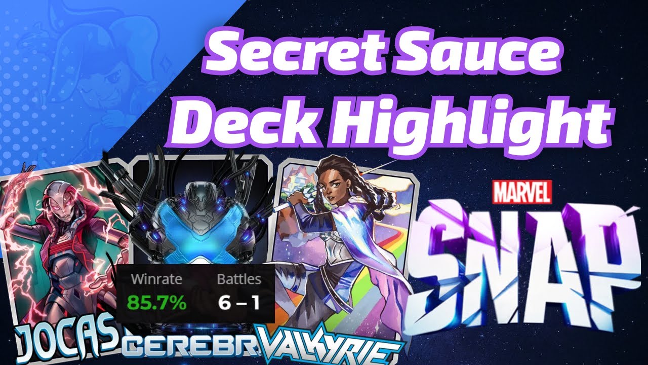 Cerebro 3 Activate Secret Sauce - You MUST TRY THIS! | Marvel SNAP Deck Highlight