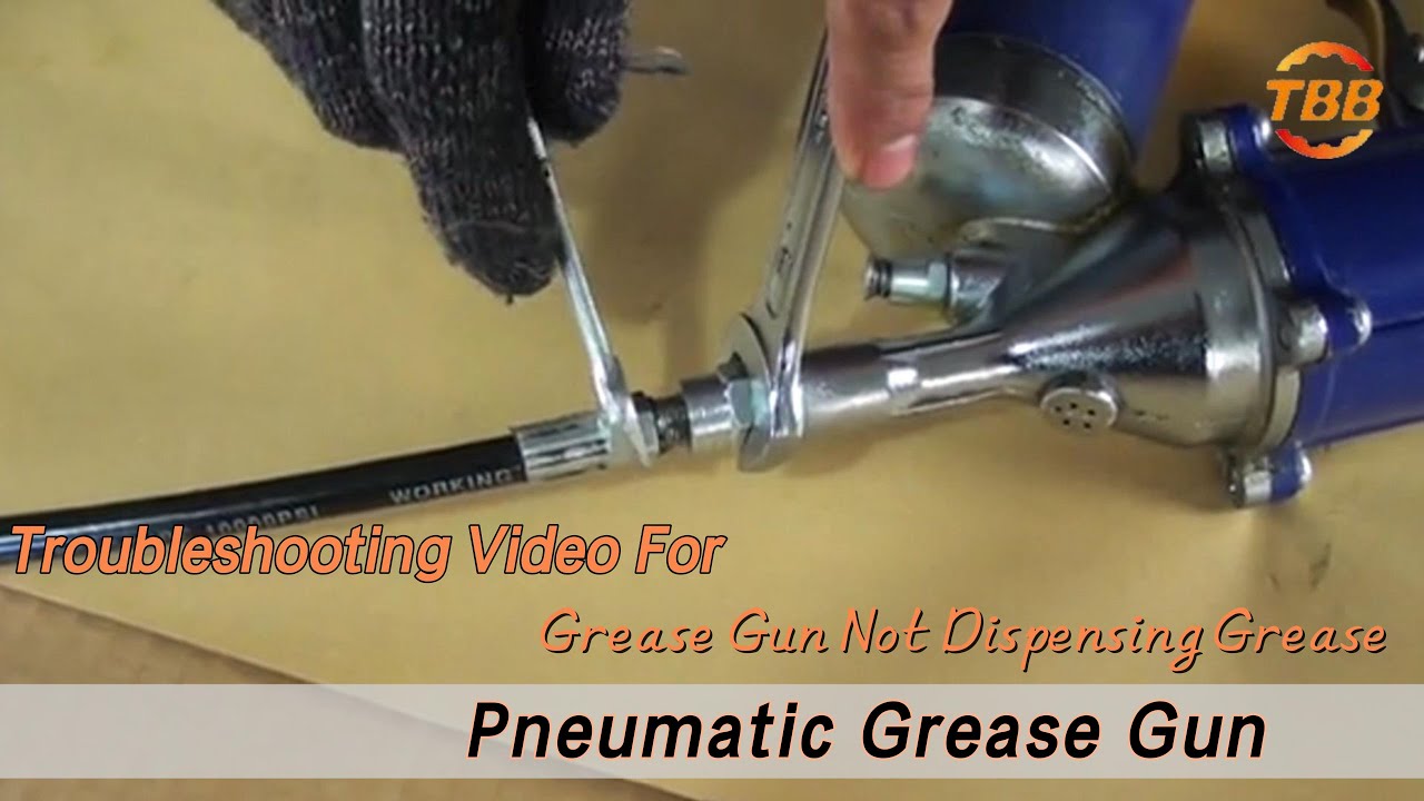 Troubleshooting Video for Grease Gun Not Dispensing