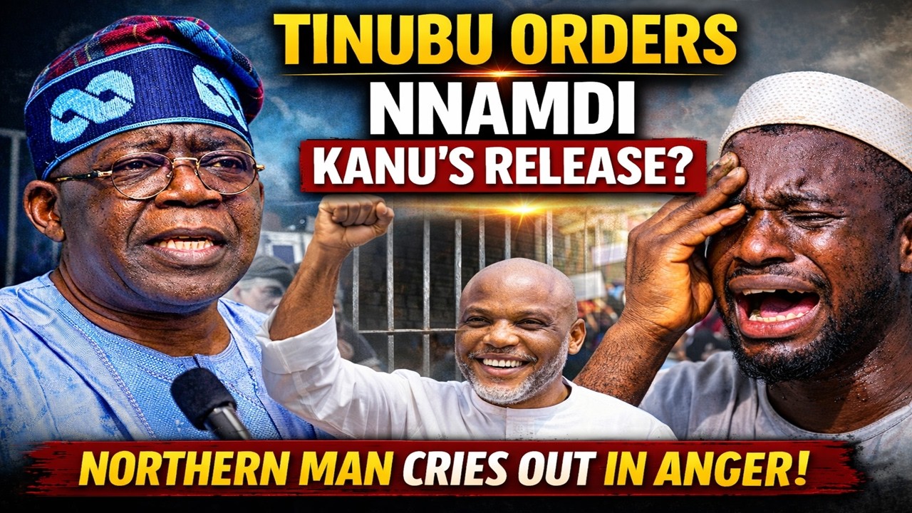 BREAKING Shock Across North as Tinubu Orders Nnamdi Kanu’s Release — Northern Man Cries Out in Anger