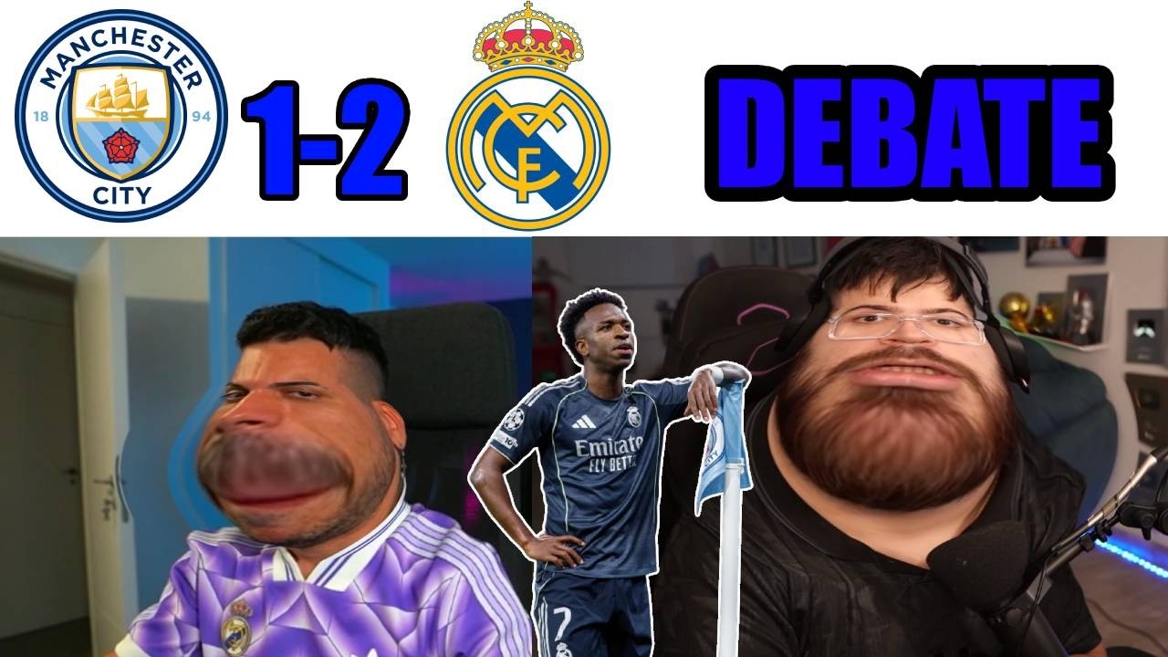 DjMaRiiO Y LA COBRA DEBATEN DESPUES DEL MANCHESTER CITY 1-2 REAL MADRID