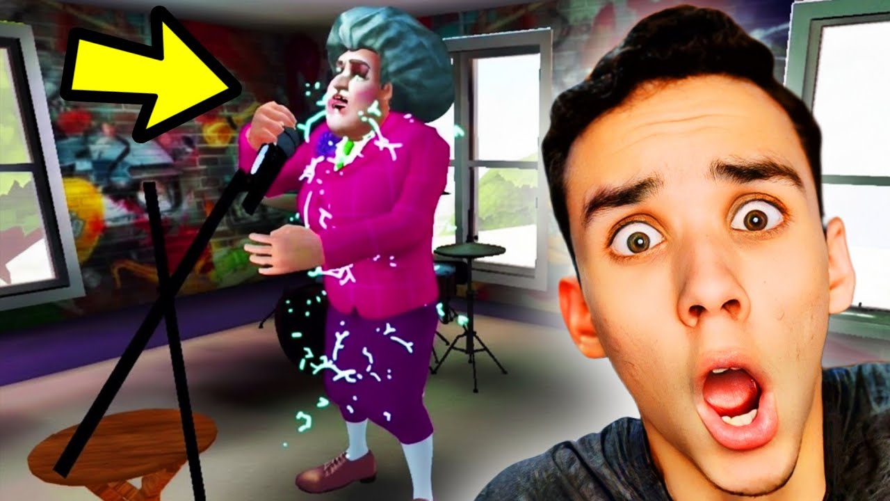 DEI UM CHOQUE NA PROFESSORA MALVADA! Scary teacher