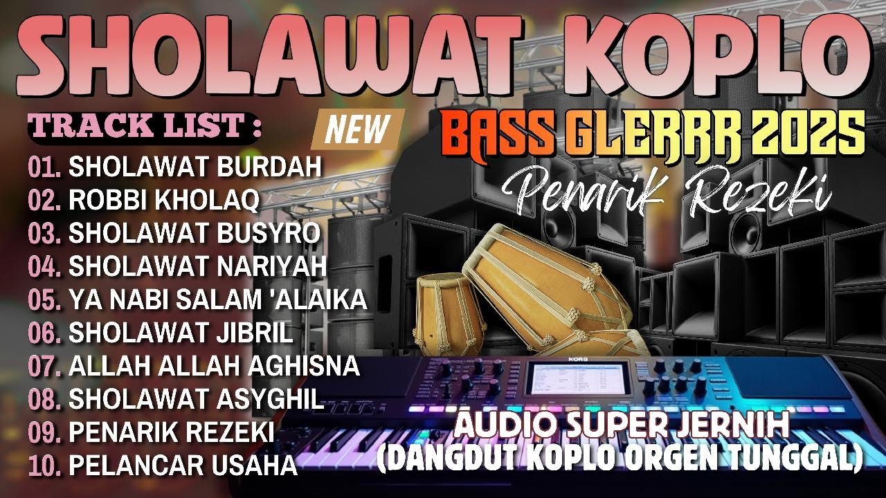 SHOLAWAT NABI TERBARU 2026 | SHOLAWAT MERDU DANGDUT KOPLO KENDANG RAMPAK JAIPONG BASS ADEM PULEN