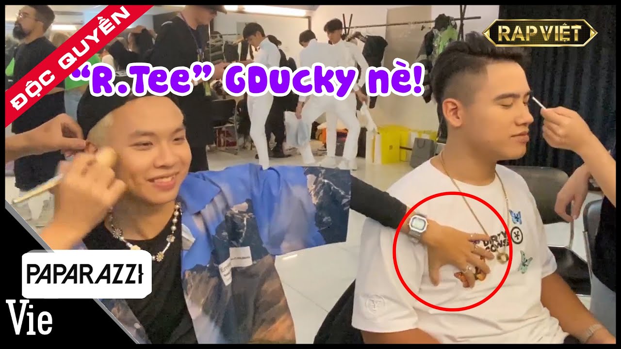 HẬU TRƯỜNG ĐỘC QUYỀN: R.Tee tranh thủ 