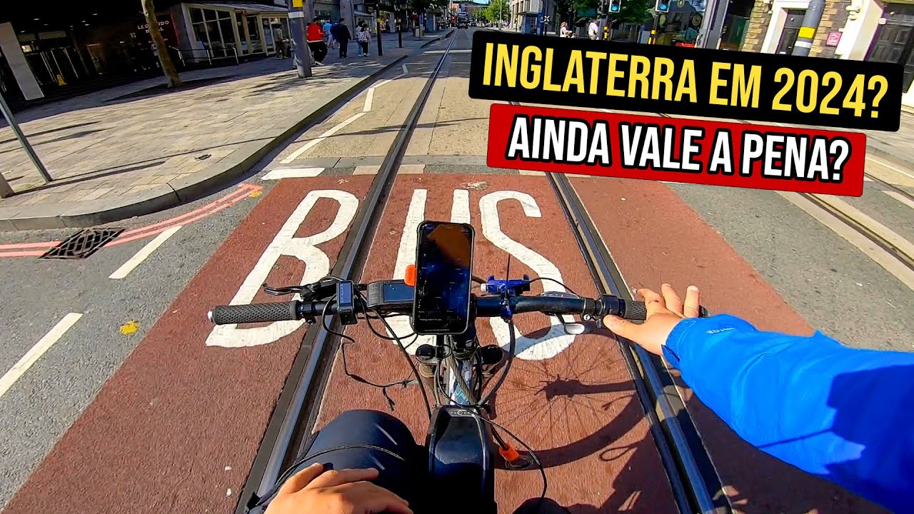 VALE A PENA MORAR NA INGLATERRA EM 2024? SERÁ? - bike vlog