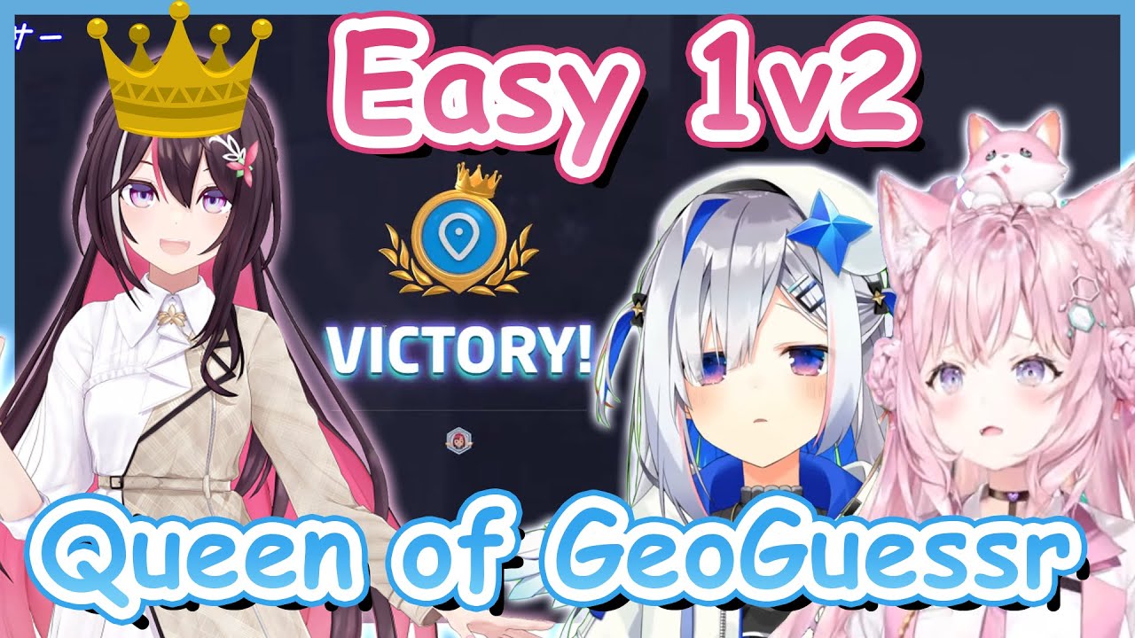 No One Can Beat AZKi The Queen Of HoloGuessr【Hololive】【Eng Sub】