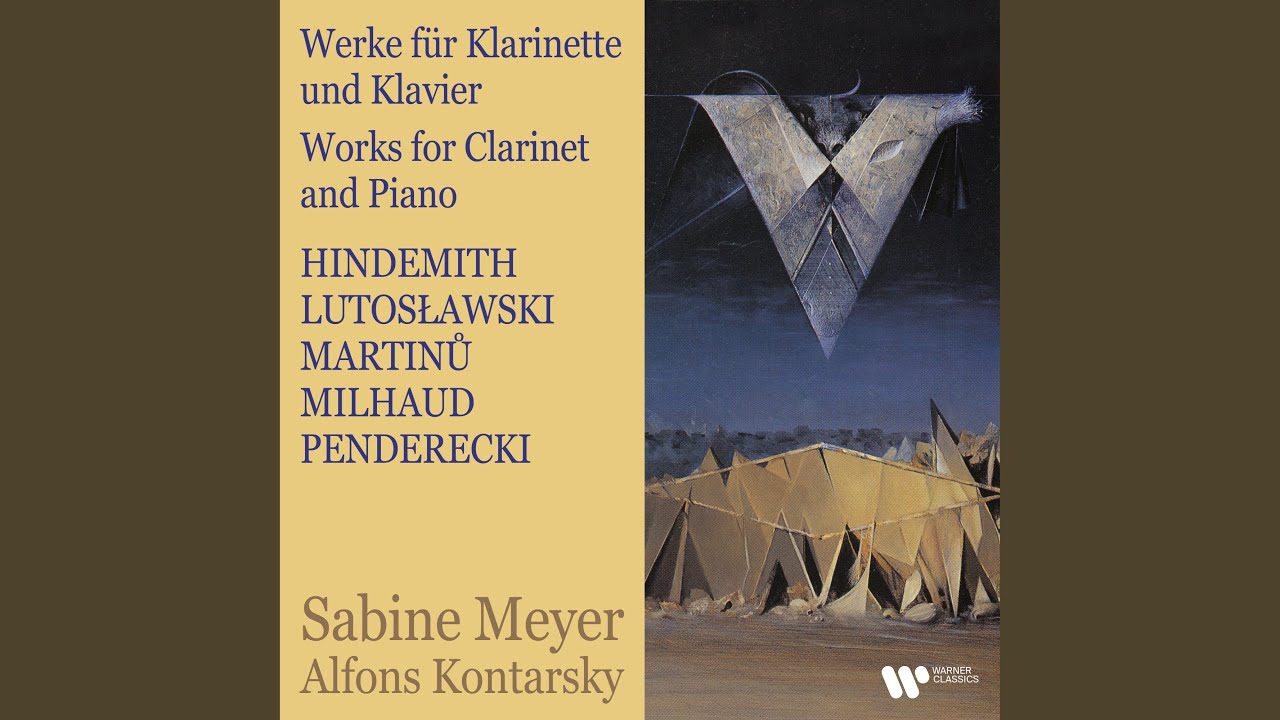 Clarinet Sonata: II. Lebhaft