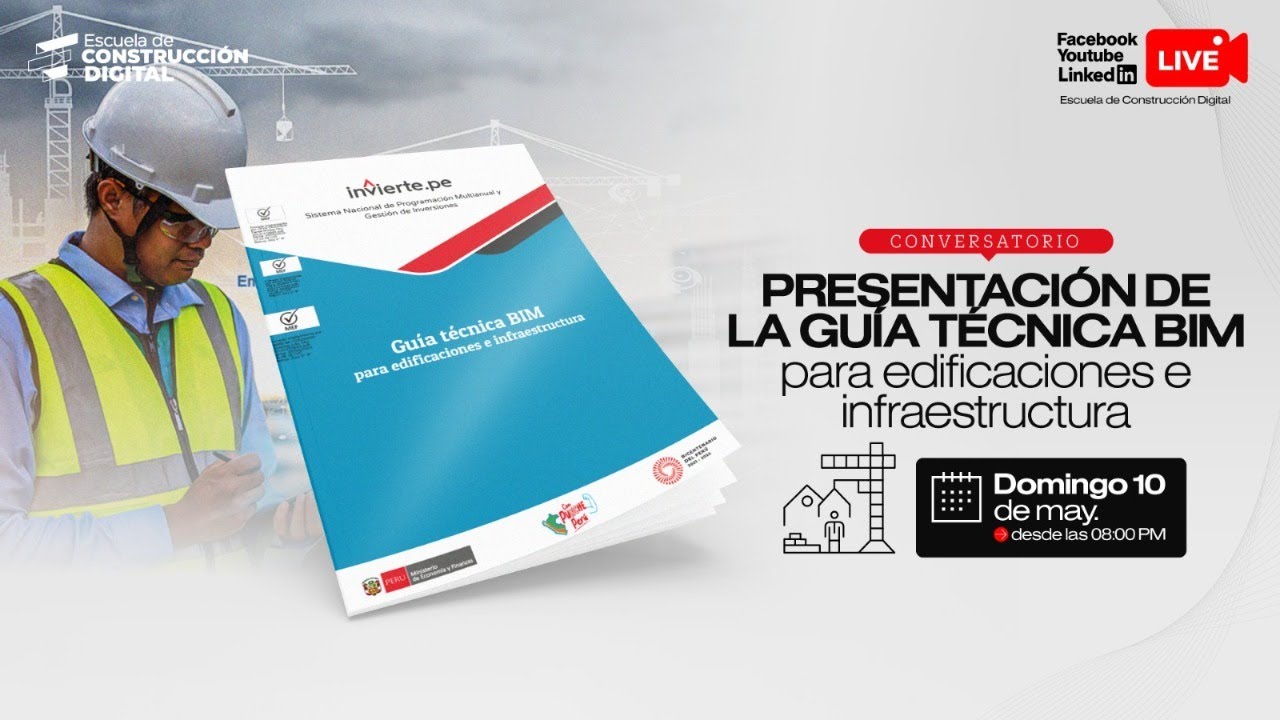 🧑‍💻Conversatorio | Guía Técnica BIM para Edificaciones✅