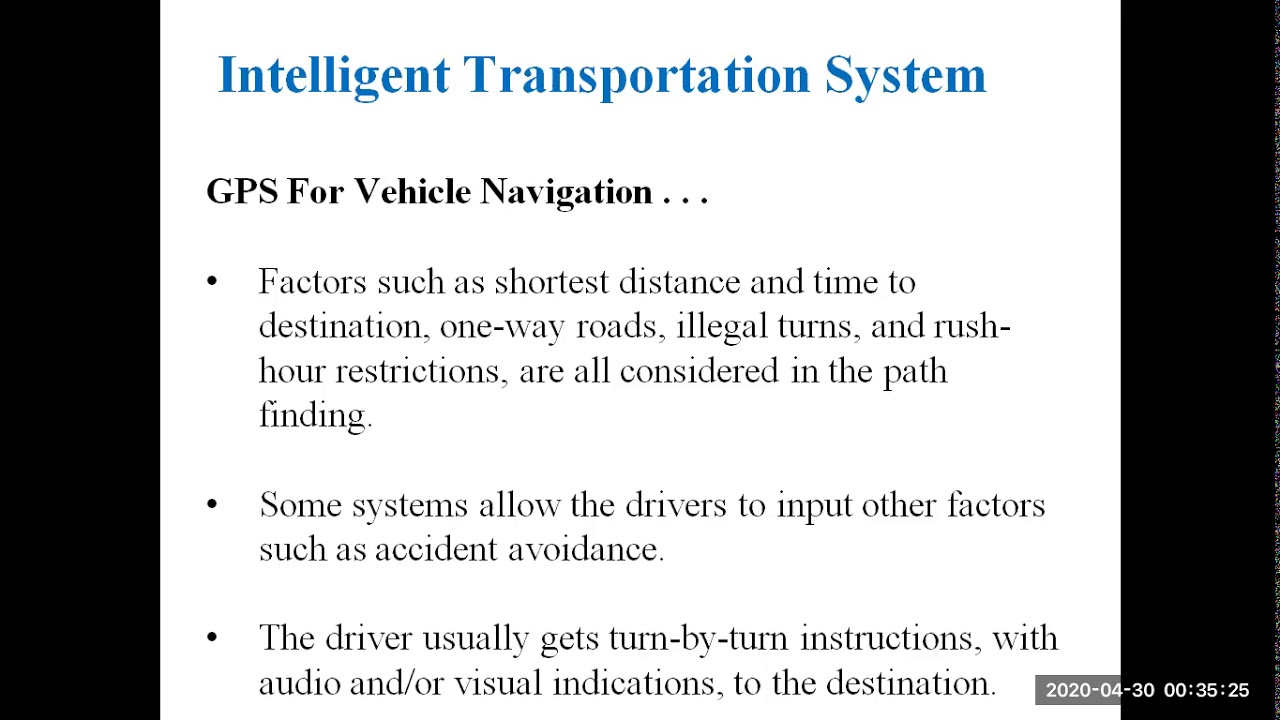 Intelligent Transportation System