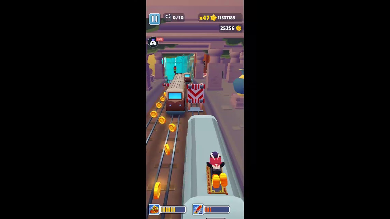 Ajao dosto game khaly Subway Surfers #livefeed #shorts