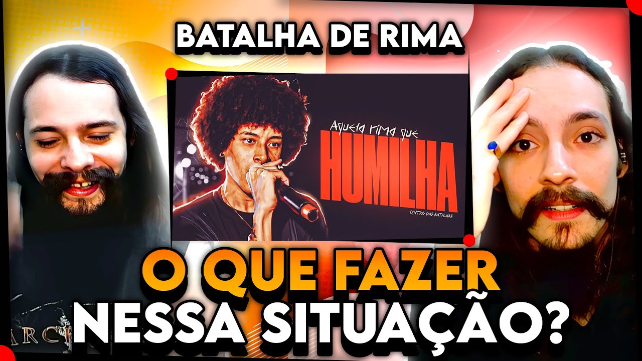 FOI METER ESSA PRA ELE?! | MÚSICOS REAGEM a RIMAS DESMORALIZANTES | [React/Análise]