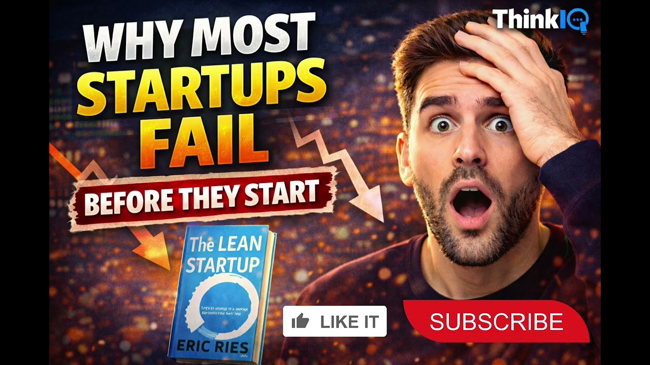 Lean Startup | One Mistake Kills 90% New Businesses | Eric Ries | Hindi | Audiobook |Summary |Review