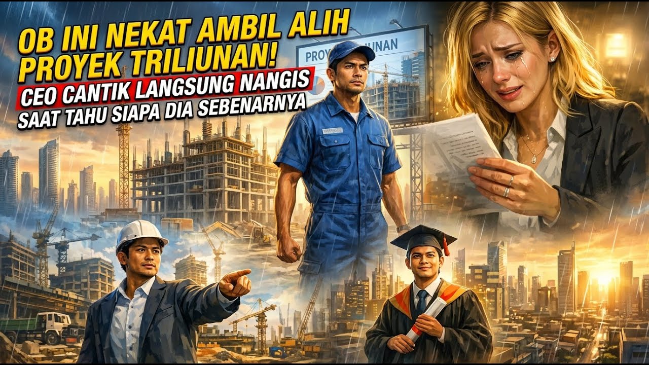 Tak Disangka ‼️ OB Kantor Ambil Proyek Triliunan ‼️ Reaksi CEO Cantik Bikin Semua Terdiam ‼️