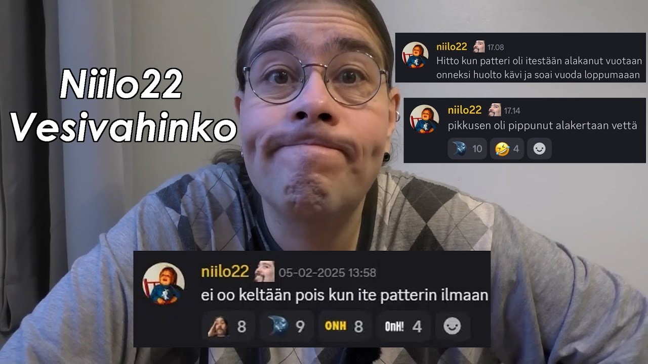 Aiheuttiko Niilo22 Vesivahingon?
