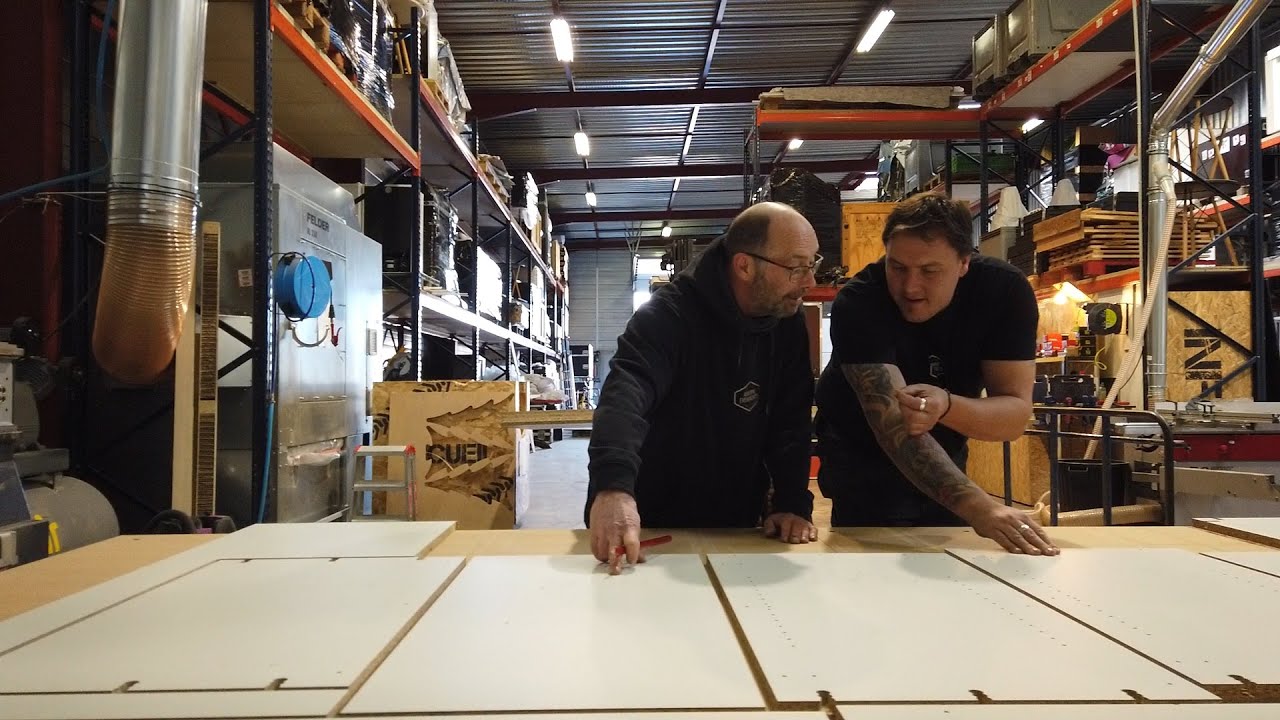 Mobilier en panneaux stratifiés - La Fabrik by Arverne